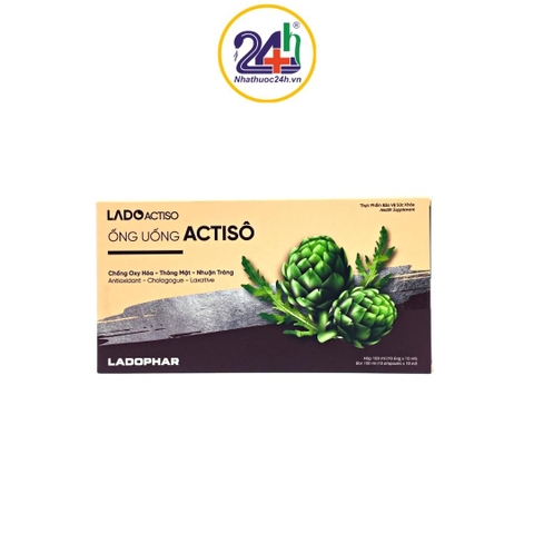 LadoActiso - Ống Uống Giúp Chống Oxy Hóa, Thông Mật, Nhuận Tràng