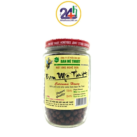 Mật Ong Nghệ Đen Ban Mê Thuột lọ 250g - Hỗ Trợ Điều Trị Viêm Loét Dạ Dày Hiệu Quả