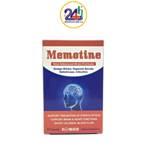 Memotine - Hỗ Trợ Tăng Cường Tuần Hoàn Não Hiệu Quả