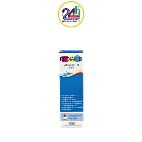 Pediakid Vitamin D3 - Bổ Sung Vitamin D3 Cho Xương Chắc Khỏe