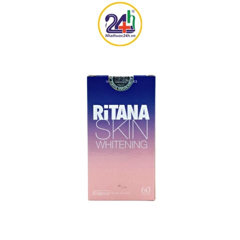 Ritana Skin Whitening - Viên Uống Trắng Da, Mờ Nám, Trẻ Hóa Làn Da