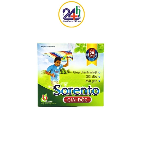 Sorento - Giúp Thanh Nhiệt, Giải Độc Và Hỗ Trợ Làm Mát Gan