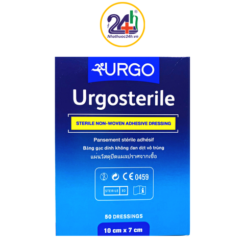 Urgosterile 100x70- Miếng băng dính vết thương tiệt trùng