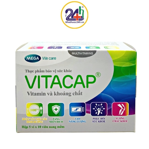 VITACAP MEGA - Bổ Sung Vitamin Và Khoáng Chất, Bảo Vệ Sức Khỏe