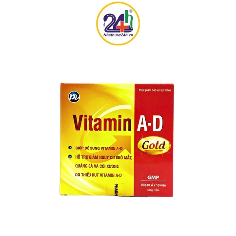Vitamin A-D - Viên Uống Bổ Sung Vitami A - D