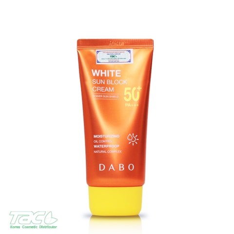 Kem chống nắng trắng da DABO White Sunblock Cream SPF50 PA+++ 70ml