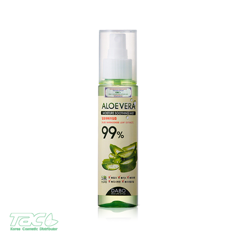 Xịt khoáng dưỡng da lô hội Dabo Aloe Vera Moisture Soothing Mist 99% 100ml