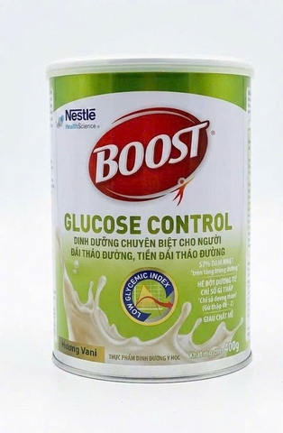Sữa Boost Glucose Control 400g- cho người tiểu đường- mẫu mới tăng đạm