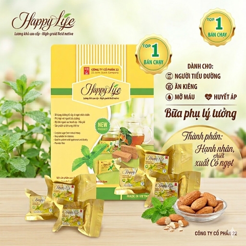 Lương khô happylife -túi 360g