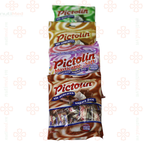 Kẹo Pictolin Socola - Kem Sữa Không đường 65g