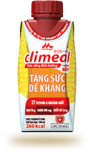 THỨC UỐNG DINH DƯỠNG CLIMEAL – HƯƠNG BẮP (ngô) 190ML- LỐC 3 CHAI