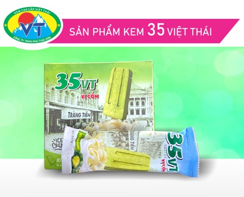 KEM TRÀNG TIỀN 35 CỐM hộp 10 cây x 20 hộp