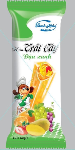 KEM TRÁI CÂY VỊ ĐẬU - T100