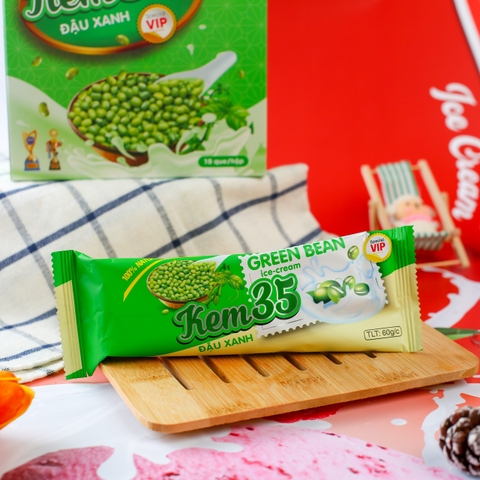 KEM TRÀNG TIỀN 35 CAO CẤP VỊ ĐẬU XANH - T200