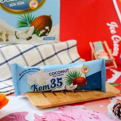 KEM TRÀNG TIỀN 35 CAO CẤP 
VỊ SỮA DỪA - T200
