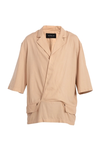 Short Sleeve Lapel Shirt (Tanned)