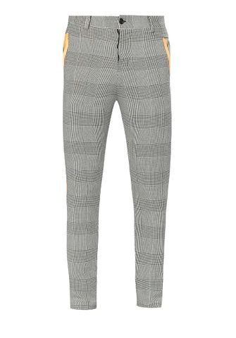 Plaid Chinno Trousers