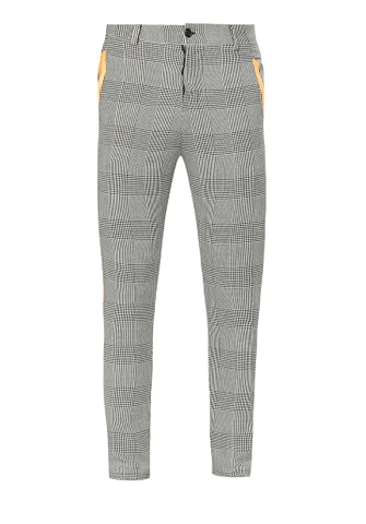 Plaid Chinno Trousers