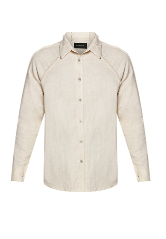 Raw Edged Raglan Shirt