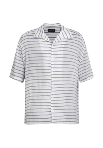 Striped Hawaiian Shirt