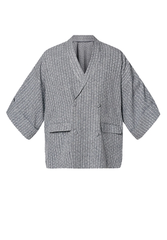 Double Breasted Haori Shirt