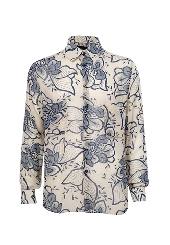 Floral Transparent Shirt