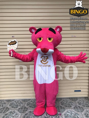 Mascot báo hồng 02