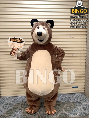 Mascot con gấu 06