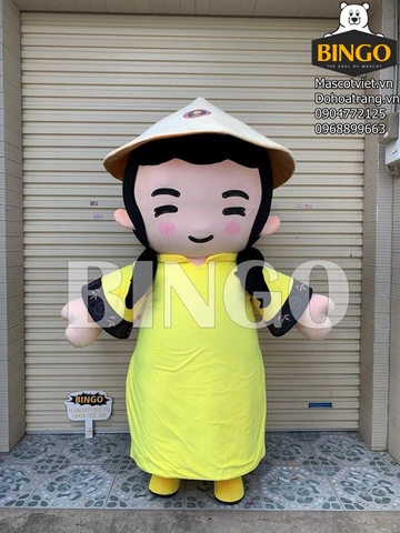 MASCOT HƠI BÉ GÁI MÌ CAY SASIN