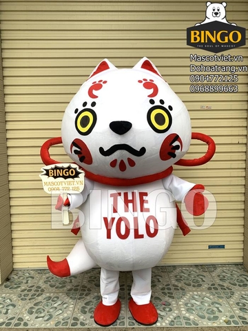 Mascot hơi cáo Yolo