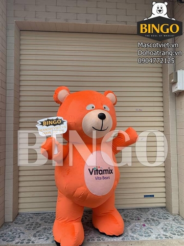 Mascot hơi gấu Vitamix
