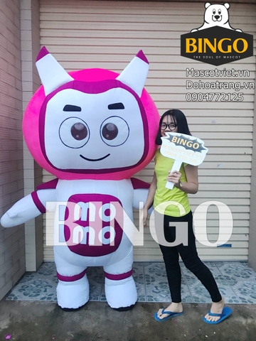 Mascot Hơi Linh Vật Momo