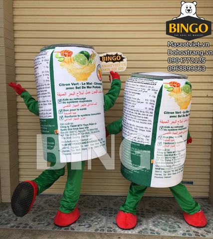 Mascot lon nước Vinut