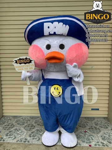 Mascot vịt má hồng nam