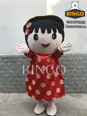 Mascot Bé Gái