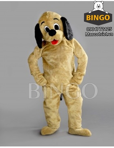 Mascot con chó 01