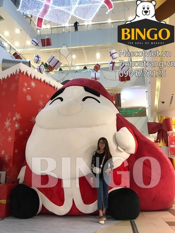 Mô Hình Trưng Bày Ông Già Noel Khổng Lồ