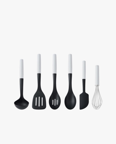 Bộ 6 món Dụng Cụ nhà bếp KitchenAid màu Trắng KQG469BXWHG