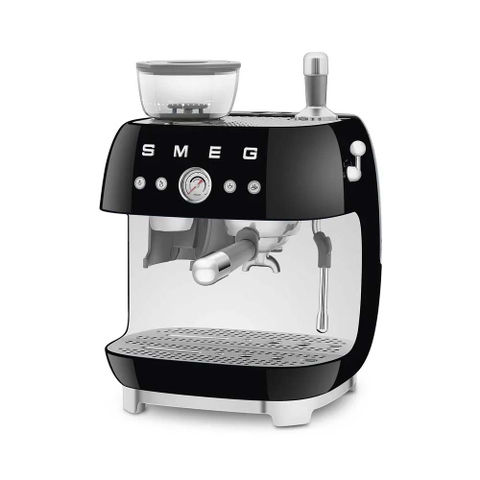 Máy pha cafe SMEG EGF03BLEU màu đen kèm cối xay