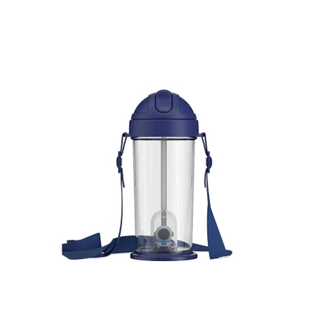 Bình nước Renga Cosmo 385ml có kèm ống hút