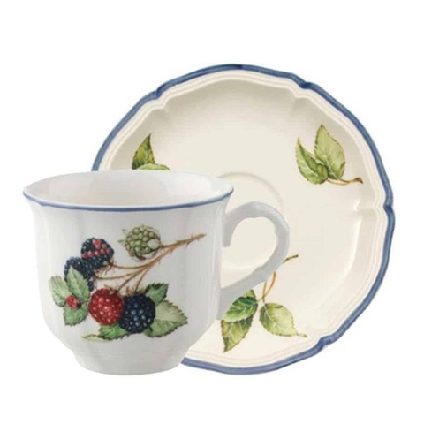 Bộ Cốc Kèm Đĩa Villeroy & Boch Cottage 10-1115-1290 (1300+1310)