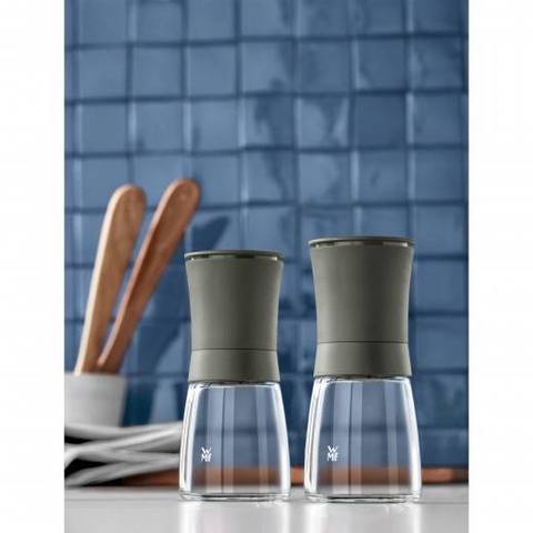 SET ĐÔI XAY MUỐI VÀ XAY TIÊU WMF NẮP ĐEN