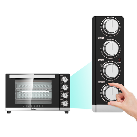 Lò Chiên Không Dầu & Nướng Đối Lưu Galanz KWS2460LQ-D1 dung tích 60 Lít 2400 Watt