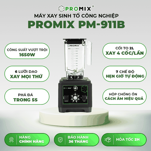 MÁY XAY SINH TỐ PROMIX PM-911B