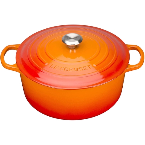 Nồi Gang LeCreuset Bräter rund Evo 22cm Orange