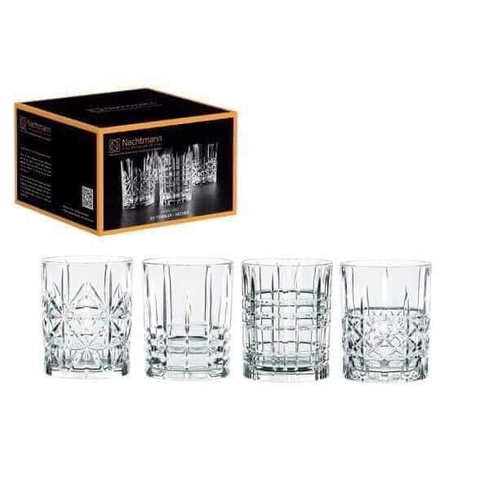 BỘ 4 CỐC WHISKY PHA LÊ NACHTMANN 95906 MADE IN GERMANY