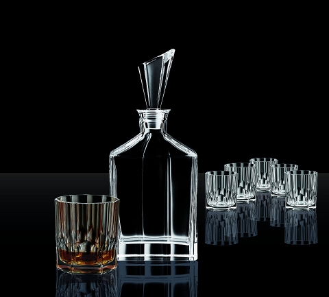 Bộ bình cốc pha lê Nachtmann Whisky Aspen 0090025-0 -Set 1 bình 6 cốc