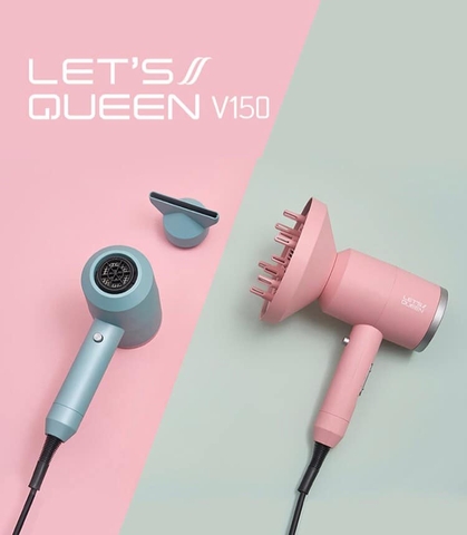 Bộ máy sấy tóc tạo kiểu Let’s Queen V150