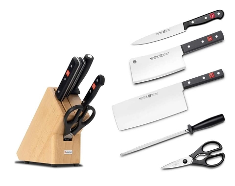 Bộ dao WUSTHOF GOURMET 6 MÓN, NHẬP ĐỨC