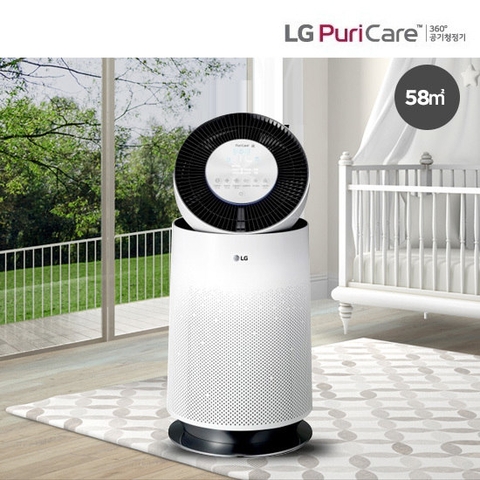 Máy Lọc Không Khí LG PuriCare 360 AS181DAW